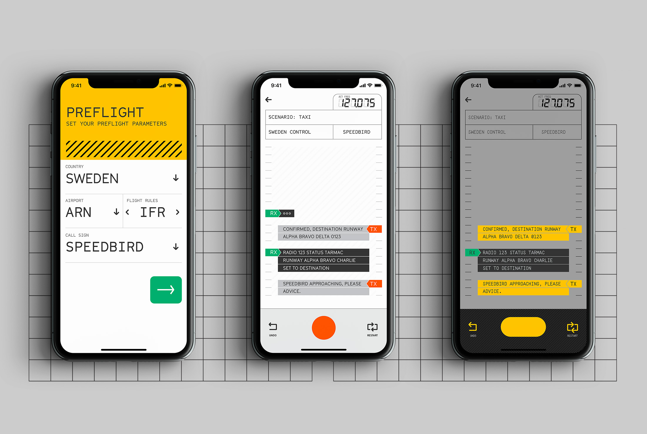 iphone app for learning flight commands